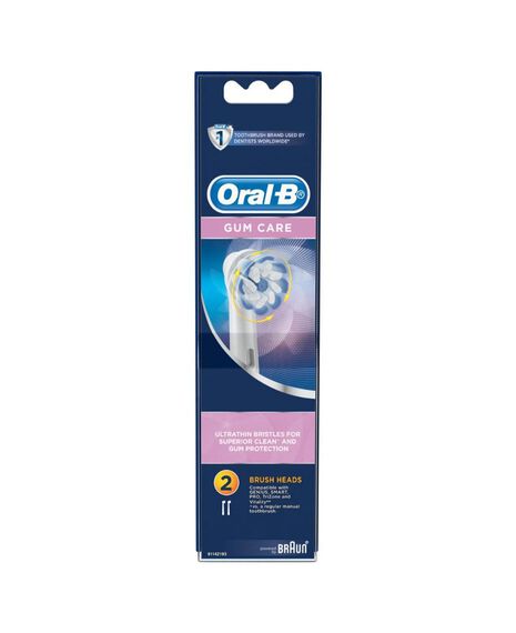 Gum Care Electric Toothbrush Replacement Head Refills 2 Pack